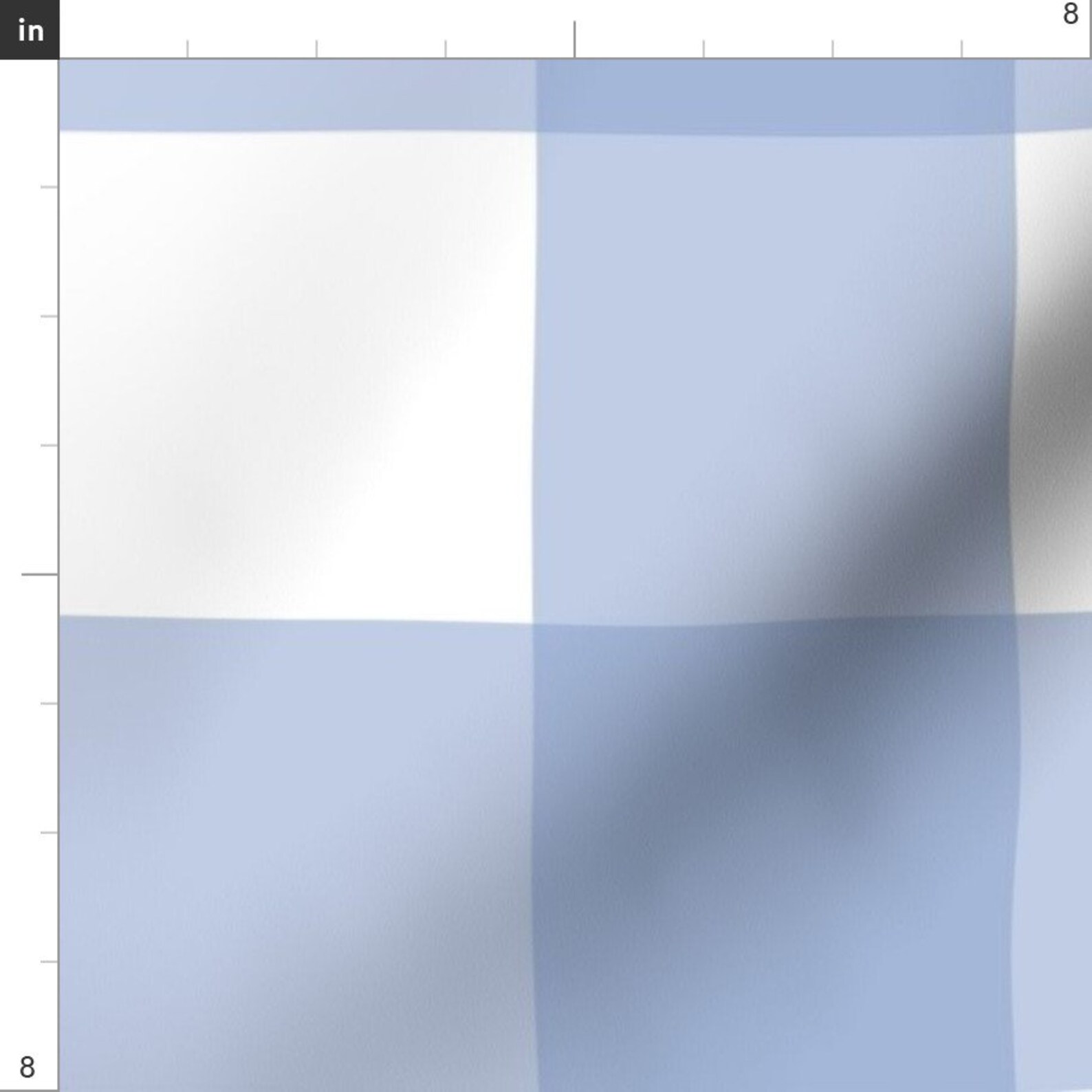 Buffalo Check Fabric Blue Buffalo Check by Xtinew Buffalo Etsy