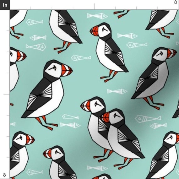 puffin jersey fabric