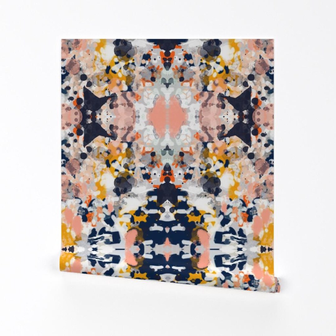 Abstract Art Wallpaper Stella Abstract Art Print by Charlottewinter ...