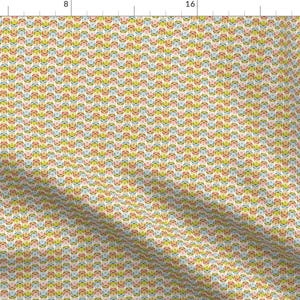 Woodland Mod Owl Fabric - Owl-Flowers By Gaiamarfurt - Woodland Mod Nursery Decor Owl Cotton Fabric By The Yard With Spoonflower