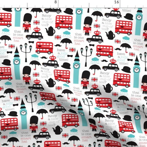 Crazy for London Double Decker Tea Big Ben and Travel Icon Etsy