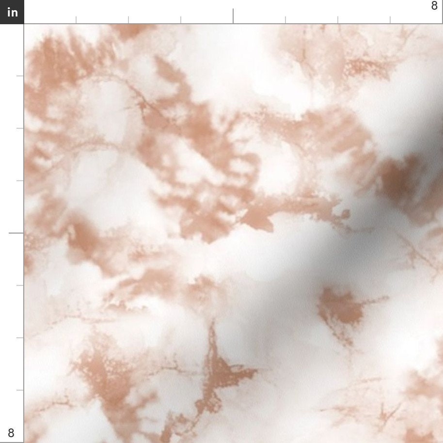Tie Dye Fabric Creamy Tan Brown Tie Dye Inked by Erin Kendal Etsy