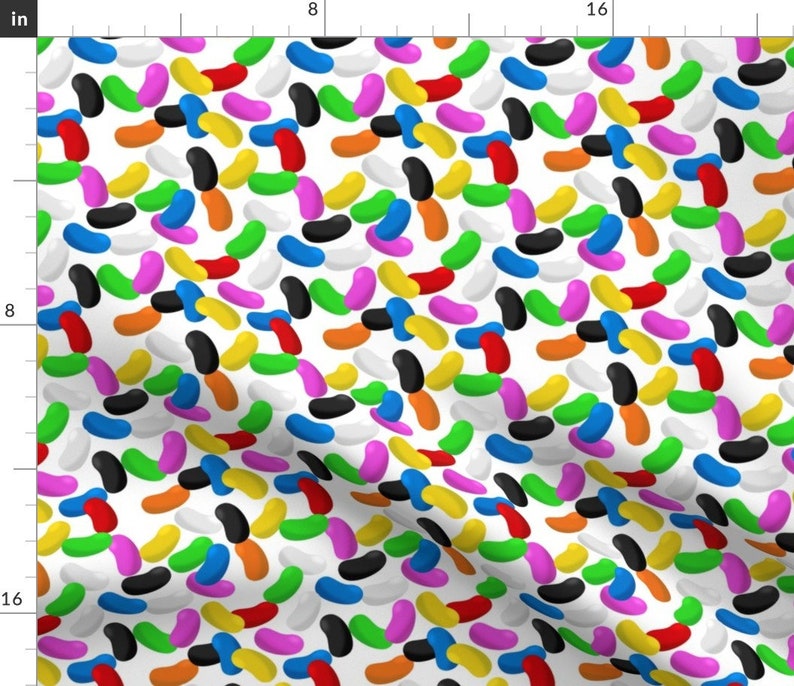 Jelly Beans Fabric Jelly Beans by Mystikel Jelly Beans Etsy