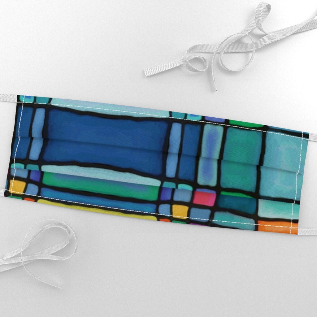 Plaid Fabric Jewel Tones Plaid By Illaberek Plaid Retro Etsy