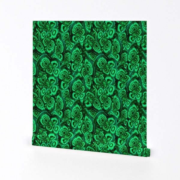 Emerald Malachite Peel and Stick Wallpaper - Etsy