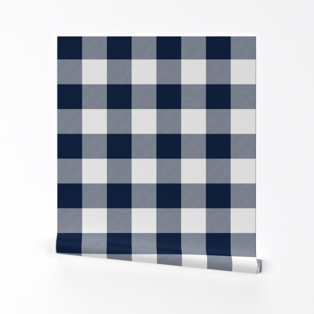 Buffalo Check Wallpaper: Rustic Elegance for Modern Interiors