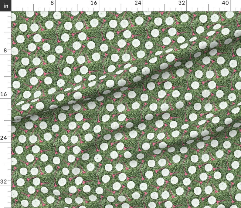 Golf Fabric Ladies' Golf Day by Lauriekentdesigns Golf Etsy