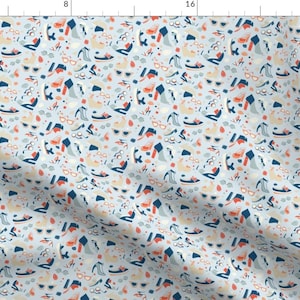Shoe Frenzy Fabric - Shoe Frenzy By Bermudezbahama - Fashion Fabric Cotton Fabric By The Yard With Spoonflower