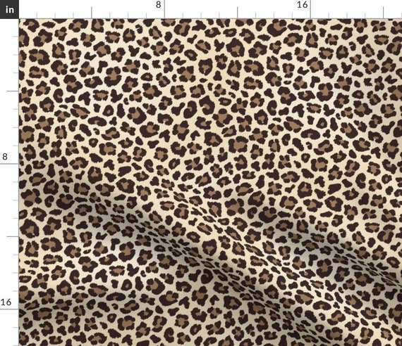 Leopard Fabric Leopard Print by Parisbebe Black Brown - Etsy Leopard Fabric Leopard Print by Parisbebe Black Brown - Etsy