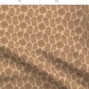 Animal Print Fabric - Giraffe by mgdoodlestudio - Jungle Safari Childrens Nursery Giraffe Spots  Fabric by the Yard by Spoonflower