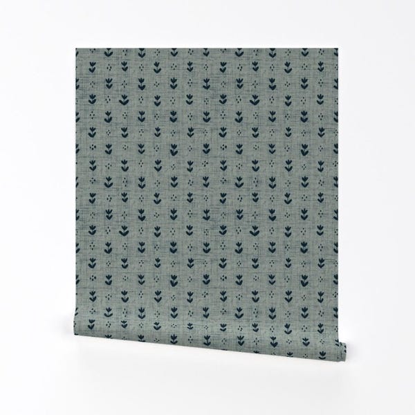 Tiny print wallpaper etsy