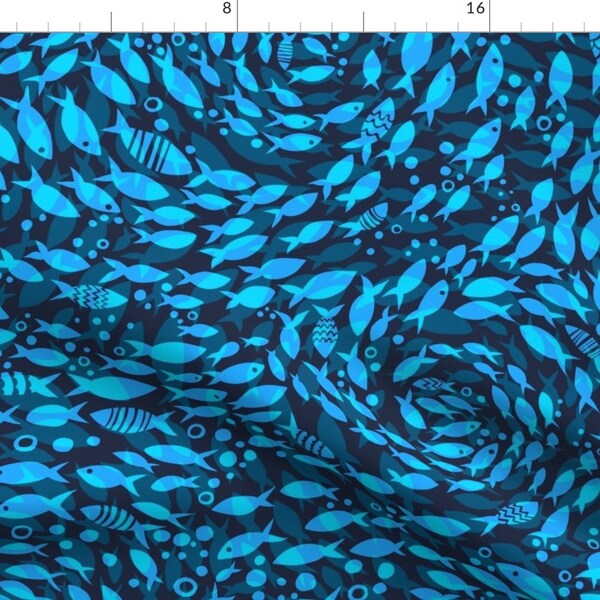 Fish Scale Fabric Etsy