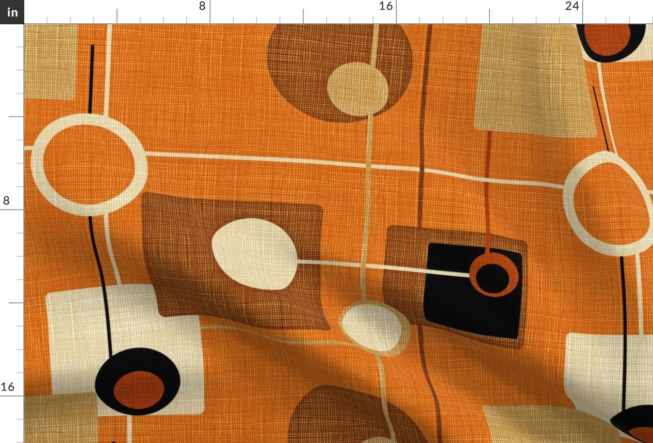Mid century fabric - Etsy 日本