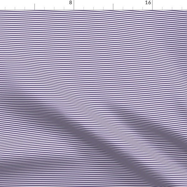 Pinstripe Fabric - 2018 Color Of The Year Ultra Violet Pinstripes By Misstiina - Pinstripe Purple Cotton Fabric By The Yard With Spoonflower