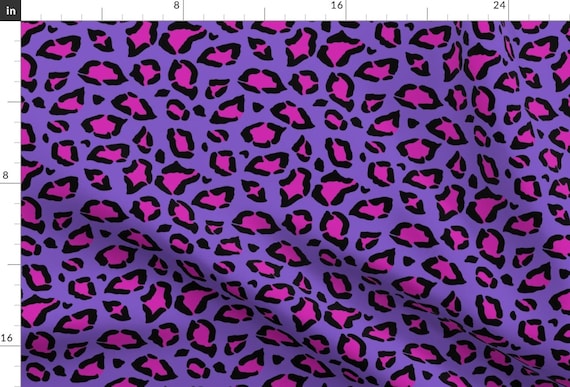 Purple and Hot Pink Leopard Print Fabric - Leopard Print Hot Pink on Purple by Sylviaoh - Cotton Fabric by the Yard With Spoonflower - Etsy Purple and Hot Pink Leopard Print Fabric - Leopard Print Hot Pink on Purple by Sylviaoh - Cotton Fabric by the Yard With Spoonflower - Etsy