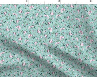 Axolotl Fabric - Axolotl By Nemki - Axolotl Amphibians Ocean Animals Nautical Baby Nursery Decor Cotton Fabric By The Yard With Spoonflower