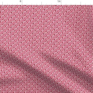 Peppermints Fabric - Christmas Peppermint Candy Scales Red White By Wickedrefined - Holiday Decor Cotton Fabric by the Yard with Spoonflower