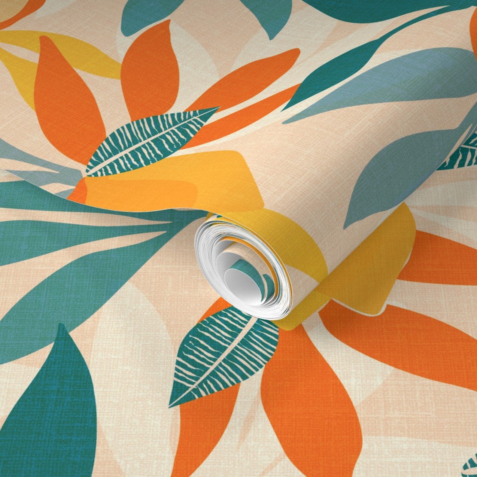 Lemons Wallpaper Stone Fruit and Citrus by Kylielouise - Etsy