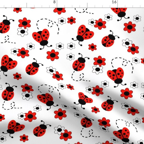 Ladybug Baby Quilt Etsy