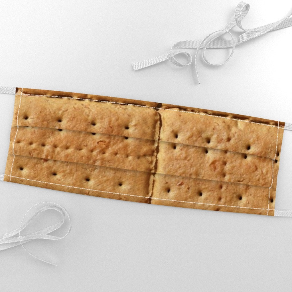 Graham Crackers Fabric Graham Crackers by Hannafate Graham Etsy