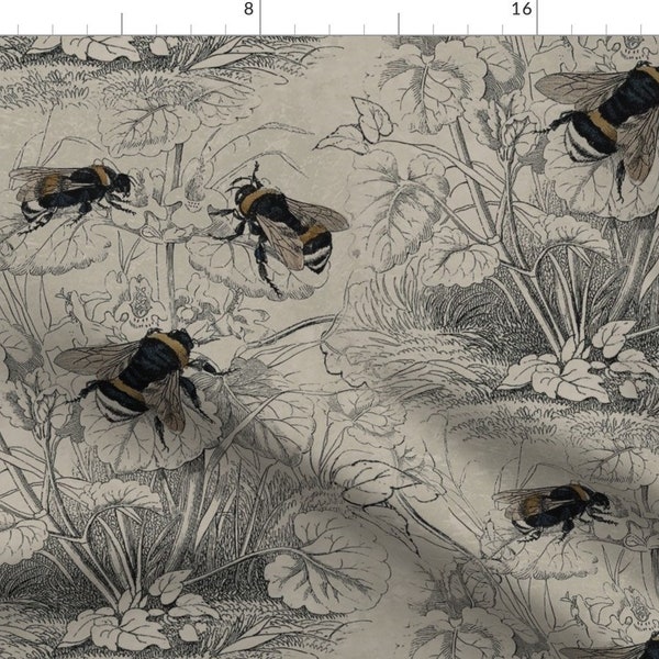 Honey Bee Fabric - Etsy