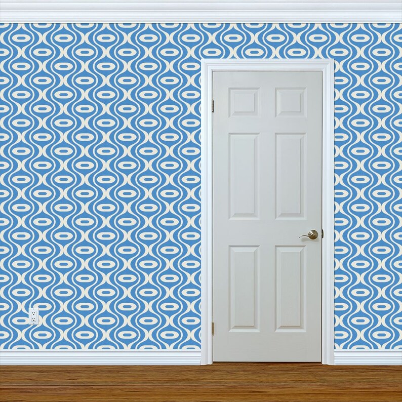 Raindrop Custom Printed Removable Self Adhesive Wallpaper Roll by Spoonflower Raindrop Linen Large By Holli Zollinger Raindrop Wallpaper