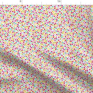 Jellybean Colorful Candy Fabric - Aloha Jelly Beans Washi By Alohababy - Jellybean Candies Cotton Fabric By The Yard With Spoonflower