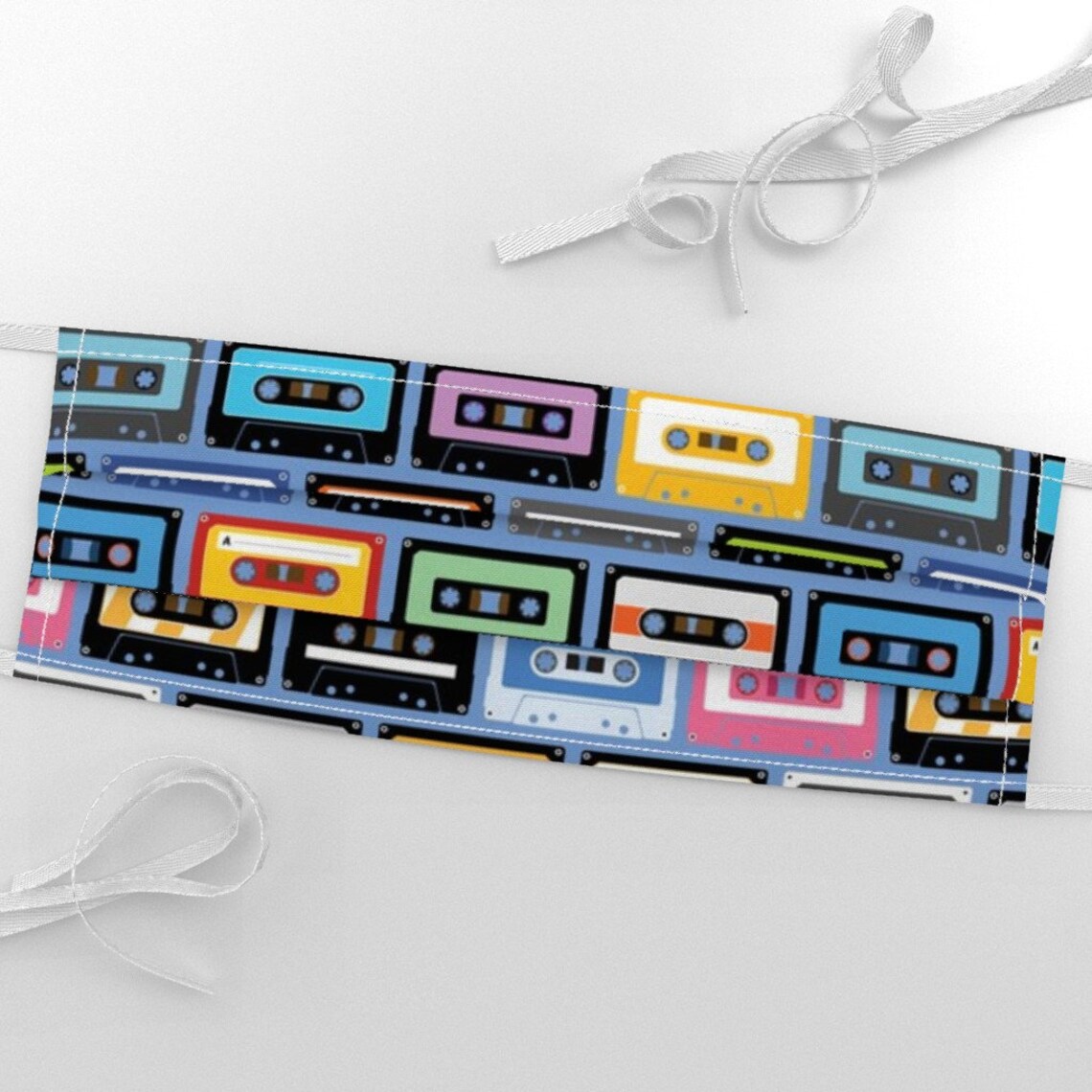 Cassette Tape Fabric Mixed Tapes by Sandityche Tape Etsy