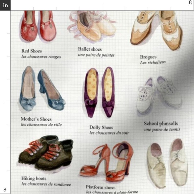 Shoe Fabric Shoes by Daniellehanson Fashion Shoes Novelty Etsy