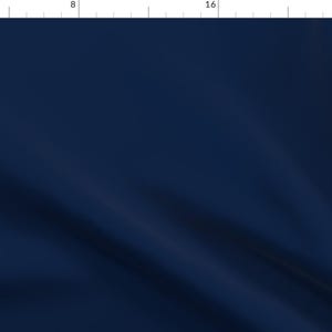 Blue Fabric - Solid Navy by littlearrowdesign -  Navy Solid Navy Dark Navy  Fabric by the Yard by Spoonflower