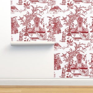 Free download and now for crimson blood red swatches of fabulous red toile  737x600 for your Desktop Mobile  Tablet  Explore 45 Red and White Toile  Wallpaper  Red And White