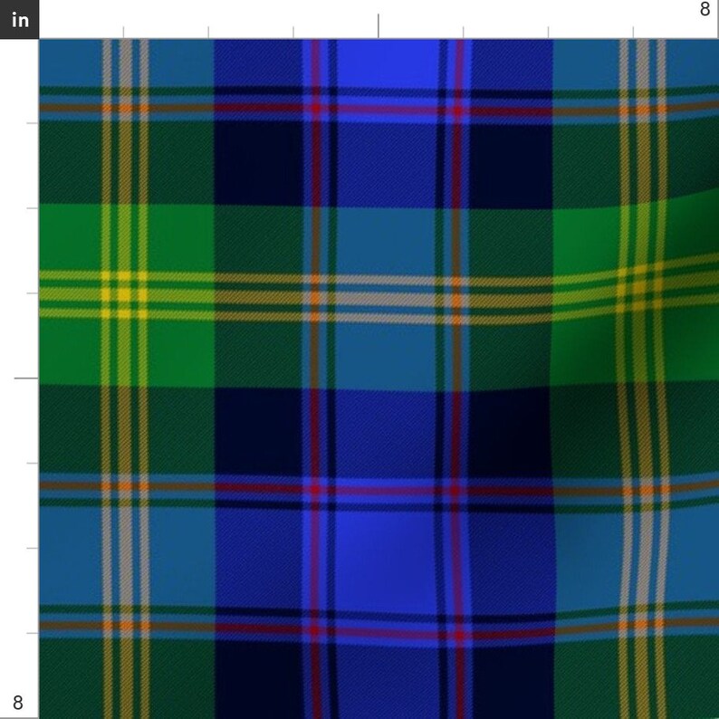 Watson Modern Clan Half Of Tartan Hoodie main image 1