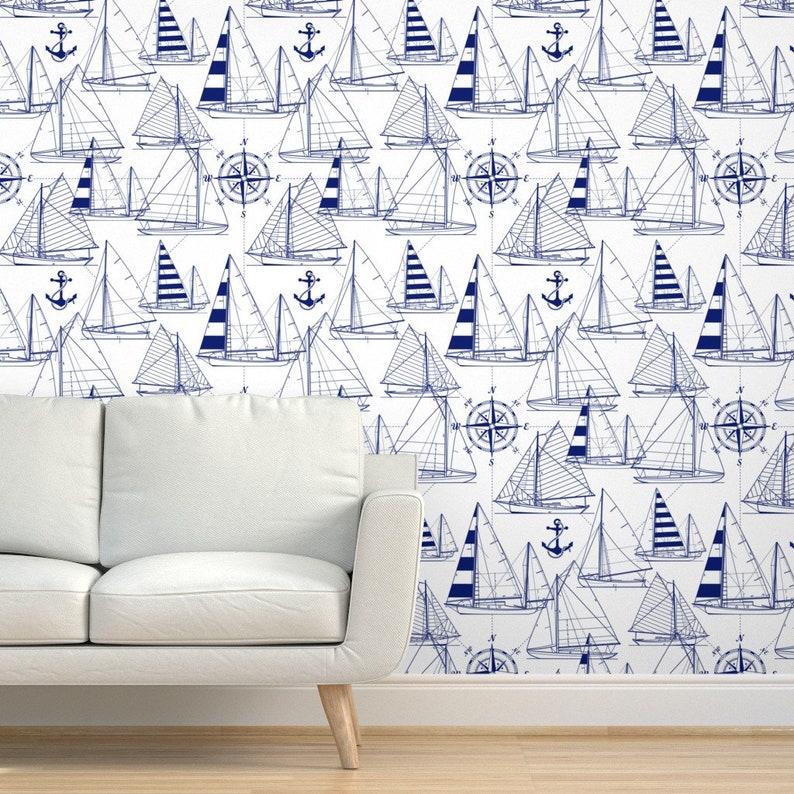 sailboat wallpaper patterns