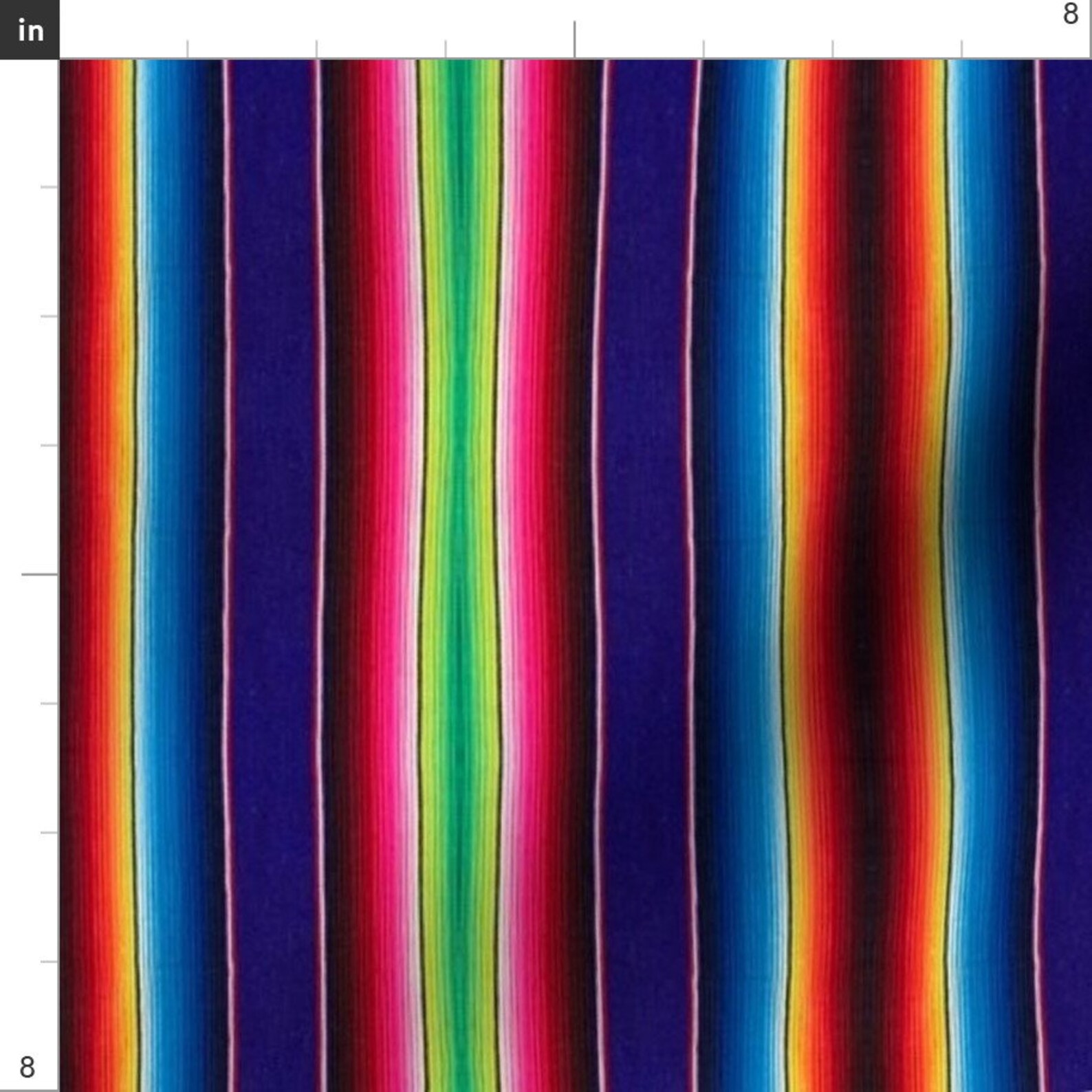 Mexican Fabric Serape Of Mexico By Tina Salazar Designs | Etsy