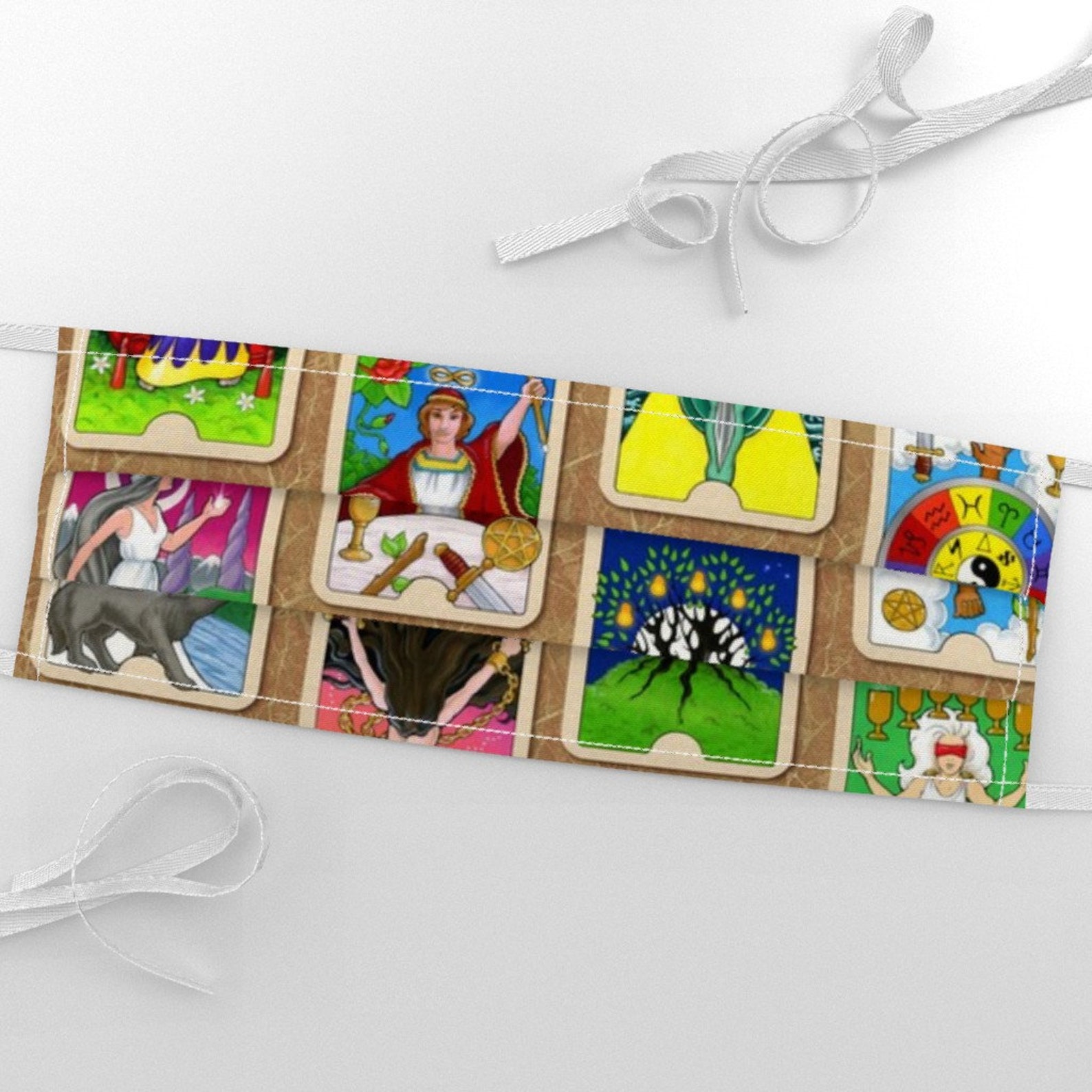 Tarot Cards Fabric the Hallmark Tarot by Hannafate Tarot Etsy