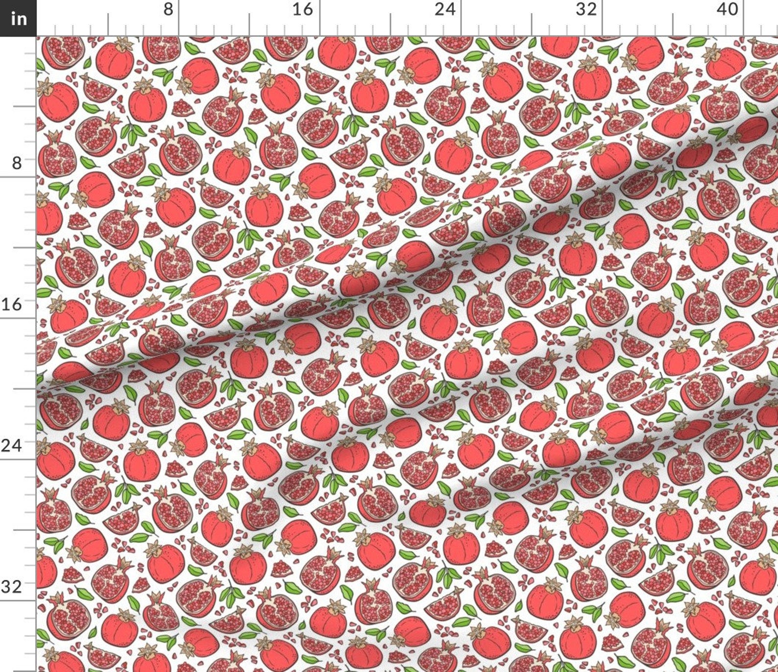 Performance Fabric Drapery POMEGRANATE