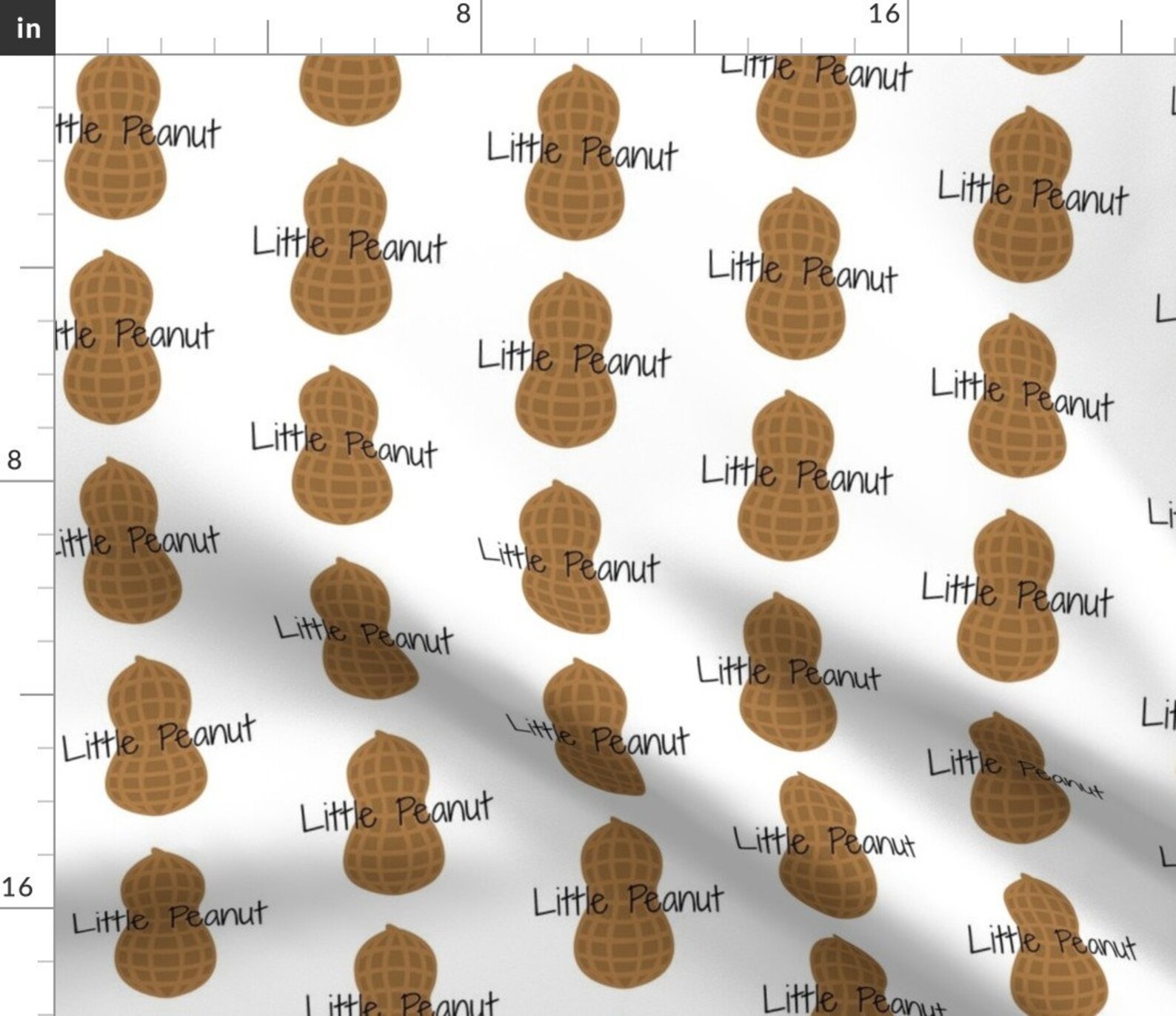 Little Peanut Fabric Little Peanut by Sunshineandspoons Etsy