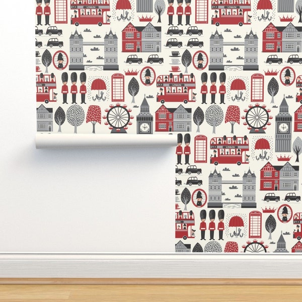 Removable Wallpaper London Etsy