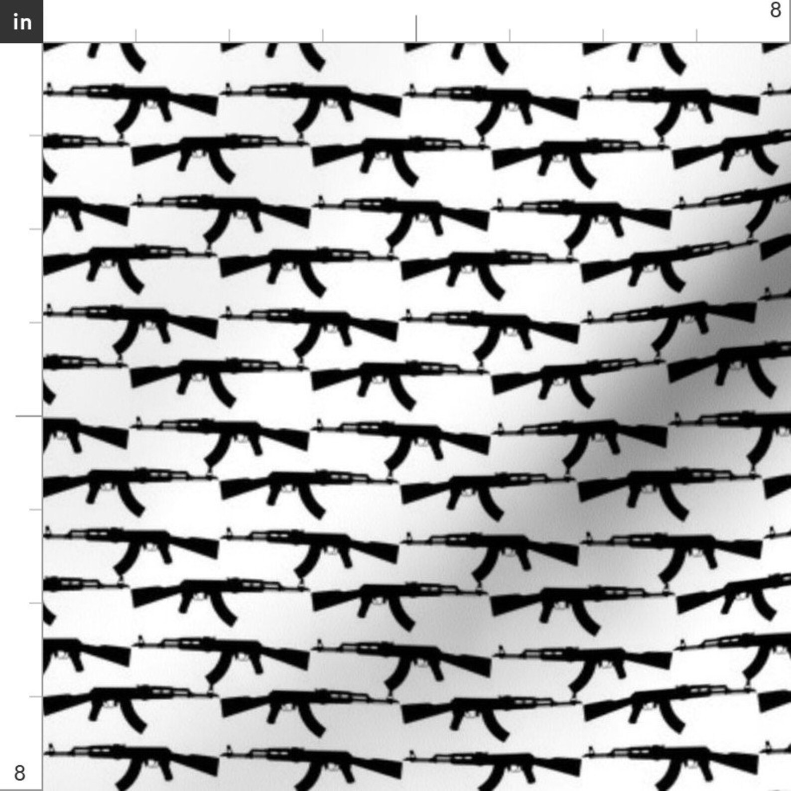 Guns Fabric Guns by Weebeastiecreations Outdoor Men Etsy