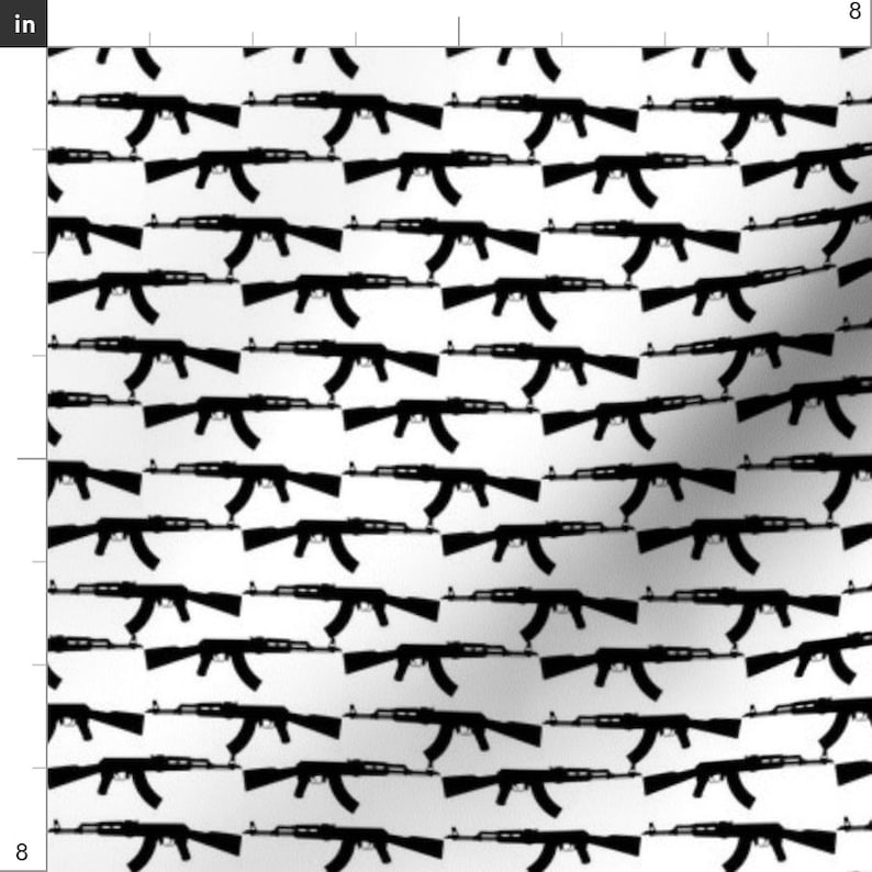 Guns Fabric Guns by Weebeastiecreations Outdoor Men Etsy