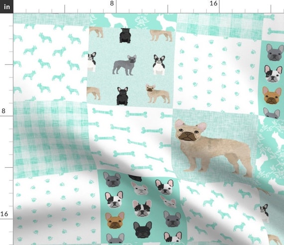 French bulldog 2025 fabric joann