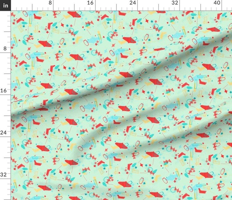 Las Vegas Fabric Viva Las Vegas By Allisonbeilkedesigns Etsy