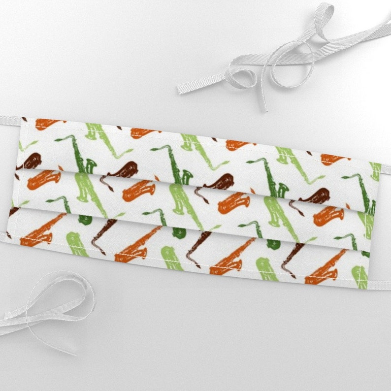 Saxophone Fabric Saxophones by Marchingbandstuff Saxophone Etsy