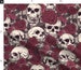 Skulls And Roses Fabric - Rock-N-Rose By Torysevas - Skulls And Roses Tattoo Floral Flowers Bones Cotton Fabric By The Yard With Spoonflower 