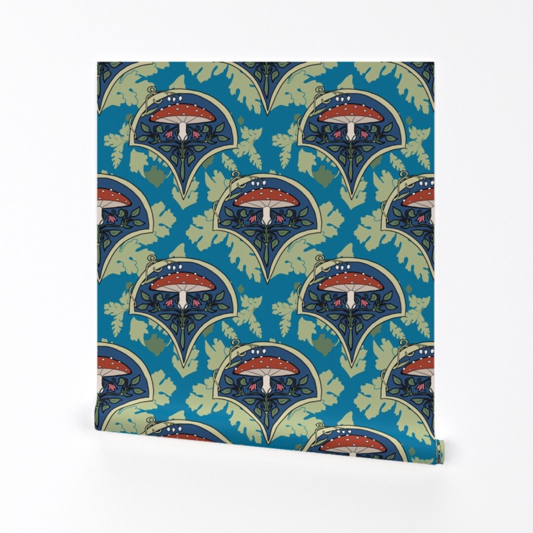 Toadstool Wallpaper Nouveau Toadstool by Thingshannahmakes Toadstool