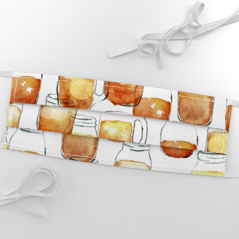 Sweet Tea Fabric Watercolor Sweet Tea Mason Jar by Etsy