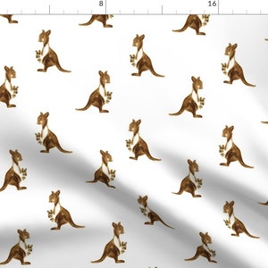 Kangaroo Fabric Mommy Roo and Joey Too Small by Ivieclothco - Etsy