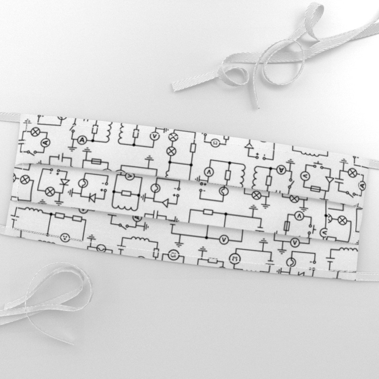 Electricity Fabric Electric Circuits by Robyriker Electric | Etsy