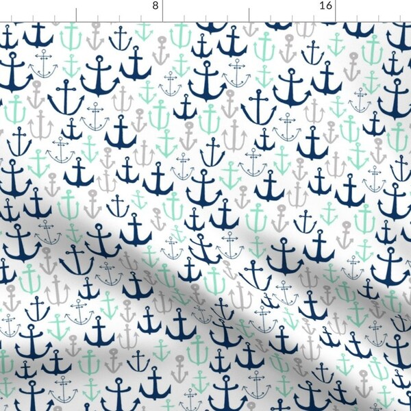 Navy and Mint - Etsy