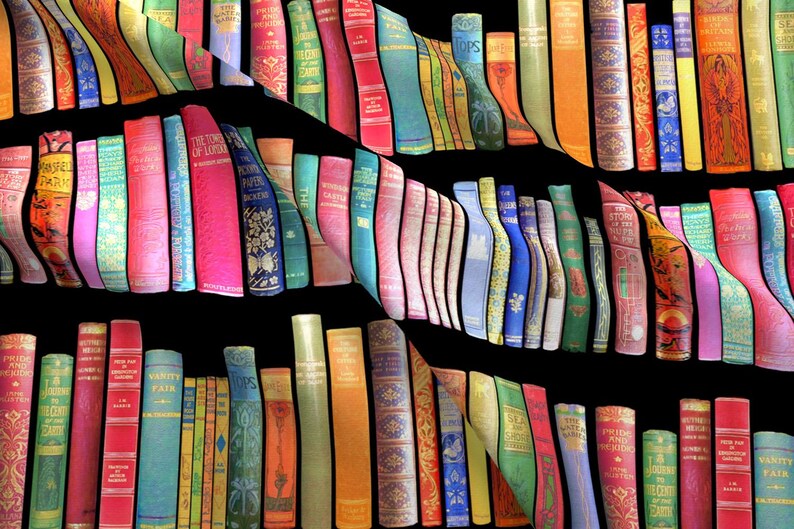 Fabric library. Студия библиотека. Fabric library. Ткань с изображением книг. Fabric library.